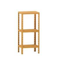 Estante de Aço Multiuso de Canto Pandin 90 cm Laranja Picasso
