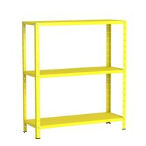 Estante De Aço Multiuso Livros Decorações Ferramentas 03 Prateleiras EAF007007 Amarelo Estante De Aço Multiuso Livros Decorações Ferramentas 03 Prateleiras EAF007007 Amarelo
