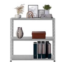 Estante De Aço Para Estoque Almoxarifado Escritório Loja Quarto Armário Multiuso 3 Prateleiras 70cm Resistente