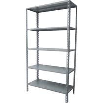 Estante de Aço Pesada 5 Prateleiras Cinza - Amapá