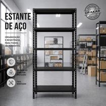 Estante de Aço Prateleira Modular Multiuso Armário Livreiro Com 6 Bandejas até 30kg por bandejas