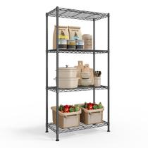 Estante de Armazenamento SONGMICS 4 Camadas Ajustável 30x60x121cm Estante de Armazenamento SONGMICS 4 Camadas Ajustável 30x60x121cm