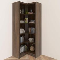 Estante de Canto Aberta Multiuso 68x68cm com 4 prateleiras ME4132 Tecnomóbili Estante de Canto Aberta Multiuso 68x68cm com 4 prateleiras ME4132 Tecnomóbili