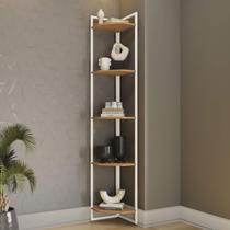 Estante de Canto Estilo Industrial 31cm 05 prateleiras LI022 Kappesberg Industrial