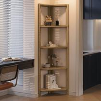 Estante De Canto Zoe Organizadora Livreiro Com 5 Prateleiras Estante De Canto Zoe Organizadora Livreiro Com 5 Prateleiras