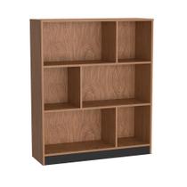 Estante de Escritório Darci Mel e Preta