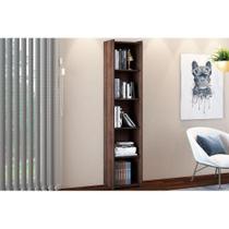 Estante de Escritório ESM206 c/ 4 Prateleiras Rustico - Movelbento Estante de Escritório ESM206 c/ 4 Prateleiras Rustico - Movelbento