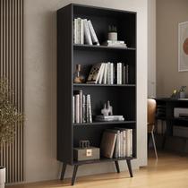 Estante de Escritório Organizadora 68cm com 3 Prateleiras Retrô Urban Multimóveis MP6037 Estante de Escritório Organizadora 68cm com 3 Prateleiras Retrô Urban Multimóveis MP6037