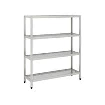 Estante de Inox Belinox 4 Planos 100x42x155cm FRNEB10