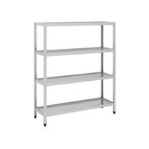 Estante de Inox Belinox 4 Planos 120x42x155cm FRNEB12 Estante de Inox Belinox 4 Planos 120x42x155cm FRNEB12