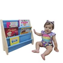 Estante De Livro Infantil Montessoriano Mini
