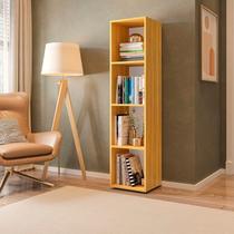 Estante de Livros 30CMX139CM Modular 4 Nichos Marselha Marrom/Freijó
