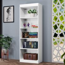 Estante de Livros 50,9CMX178CM Multiuso Larissa Branco Estante de Livros 50,9CMX178CM Multiuso Larissa Branco