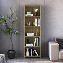 Estante de Livros 57CMX183CM 5 Prateleiras 2328 Marrom/Carvalho Estante de Livros 57CMX183CM 5 Prateleiras 2328 Marrom/Carvalho
