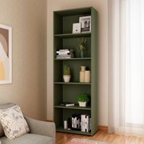 Estante de Livros 60CMX180CM 5 Prateleiras Multy Verde/Menta