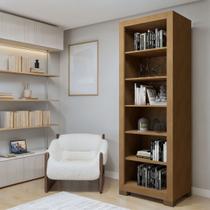 Estante de Livros 63CMX187CM Multiuso 5 Prateleiras Flex Marrom/Cinamomo Estante de Livros 63CMX187CM Multiuso 5 Prateleiras Flex Marrom/Cinamomo