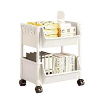 Estante De Livros Com Fenda Estreita, 4 a 5 Camadas, Organizador De Canto Para Cozinha E Banheiro,