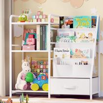 Estante de livros e organizador de armazenamento de brinquedos BBLIKE Kids 4 Tier