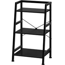 Estante de livros Homedawn Prateleira de escada de 3 camadas em estilo industrial