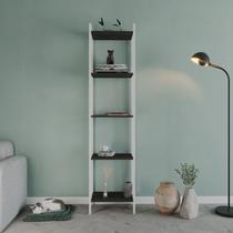 Estante de Livros Industrial 45CMX187CM Multiuso 5 Prateleiras Active Yescasa Marrom
