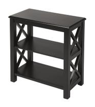 Estante de livros Offex Transitional Retangular Black Licorice Estante de livros Offex Transitional Retangular Black Licorice