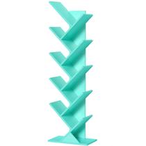 Estante de livros SHEEPAM 10 Tier Tree Prateleira de livros Green Wood Estante de livros SHEEPAM 10 Tier Tree Prateleira de livros Green Wood