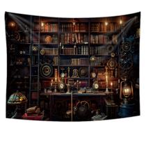 Estante de livros Tapestry Magic Wall Aesthetic 150x150cm, microtecido Estante de livros Tapestry Magic Wall Aesthetic 150x150cm, microtecido