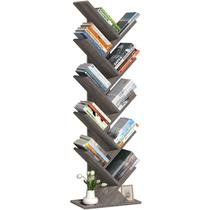 Estante de livros Tree SHEEPAM 10 camadas cinza claro para escritório doméstico Estante de livros Tree SHEEPAM 10 camadas cinza claro para escritório doméstico