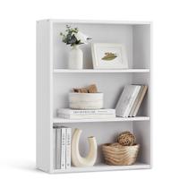 Estante de livros VASAGLE CUSTOS Collection 3-Tier Cloud White Estante de livros VASAGLE CUSTOS Collection 3-Tier Cloud White