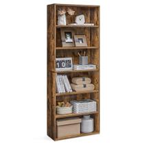 Estante de livros VASAGLE CUSTOS Collection 6 níveis de armazenamento aberto