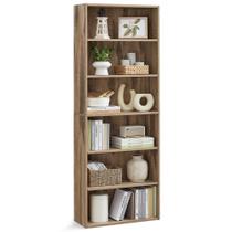 Estante de livros VASAGLE Custos Collection 6-Tier Camel Brown Estante de livros VASAGLE Custos Collection 6-Tier Camel Brown
