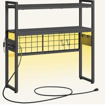 Estante de Mesa HOOBRO BB11UDSJ01 - 2 Camadas, Preta - Ideal para Escritório