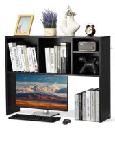 Estante de mesa VEVOR Storage Organizer 5 prateleiras pretas