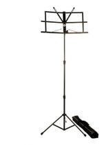 Estante De Partitura Retratil Musical Preta Bolsa Status Som Estante De Partitura Retratil Musical Preta Bolsa Status Som