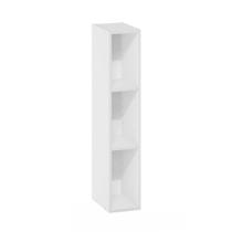 Estante de prateleira de armazenamento Furinno Fulda 3-Tier White