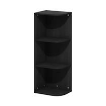 Estante de prateleira Furinno Pasir 3-Tier Corner French Oak
