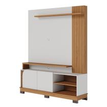 Estante De Tv 65 Polegadas 152cm Itaim C04 - D'rossi Cor Off White Matte E Freijó Estante De Tv 65 Polegadas 152cm Itaim C04 - D'rossi Cor Off White Matte E Freijó