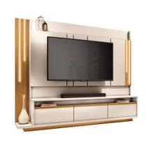 Estante De Tv 75 Pol 240cm Fany Off White-cinamomo H01 - DRossi