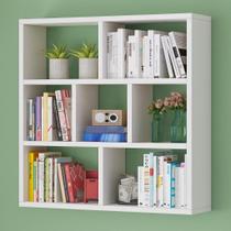 Estante decorativa mdf 90x90x18cm elegante ideal para porta livros enfeites sala quarto escritorio sixteen Estante decorativa mdf 90x90x18cm elegante ideal para porta livros enfeites sala quarto escritorio sixteen