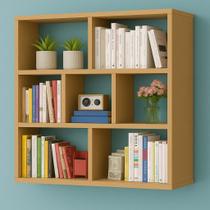 Estante Decorativa MDF Cru 90x90x20cm elegante resistente Estante Decorativa MDF Cru 90x90x20cm elegante resistente