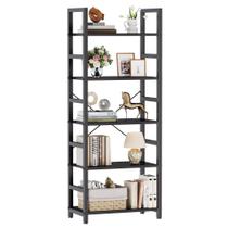 Estante DUMOS 5 Níveis Moderno Preto 30x60x158 cm Estante DUMOS 5 Níveis Moderno Preto 30x60x158 cm