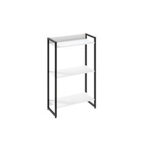 Estante Dynamica 60x30x104cm C/03 Prateleiras Branco Chess / Branco Chess / Estante Dynamica 60x30x104cm C/03 Prateleiras Branco Chess / Branco Chess /