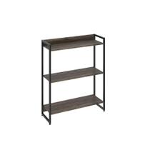 Estante Dynamica 80x30x104cm C/03 Prateleiras Carvalho Dark / Carvalho Dark / Estante Dynamica 80x30x104cm C/03 Prateleiras Carvalho Dark / Carvalho Dark /