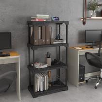 Estante Eco Multiuso Organizador 4 Prateleiras Modulares 127cm Estante Eco Multiuso Organizador 4 Prateleiras Modulares 127cm