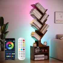 Estante em formato de árvore SUNMORY de 6 níveis com luzes LED