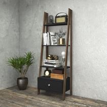 Estante Escada 4 Prateleiras 1 Gaveta