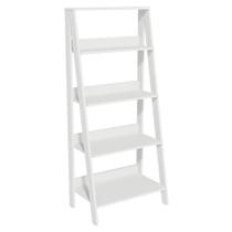 Estante Escada para Livros com 4 Prateleiras Madesa Estante Escada para Livros com 4 Prateleiras Madesa