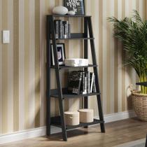 Estante Escada para Livros com 4 Prateleiras Madesa Estante Escada para Livros com 4 Prateleiras Madesa