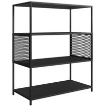 Estante Estilo Industrial 94 Cm Com Tela P1024 Preto PP