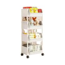 Estante Estreita Para Livros, Rack De Armazenamento Para Cozinha, Banheiro, Sala De Estar,